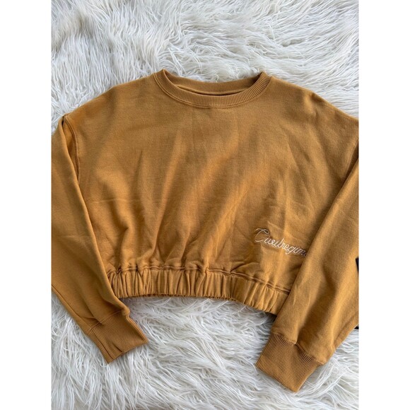 Civil Regime Cropped Sweatshirt Size Small - Picture 3 of 10